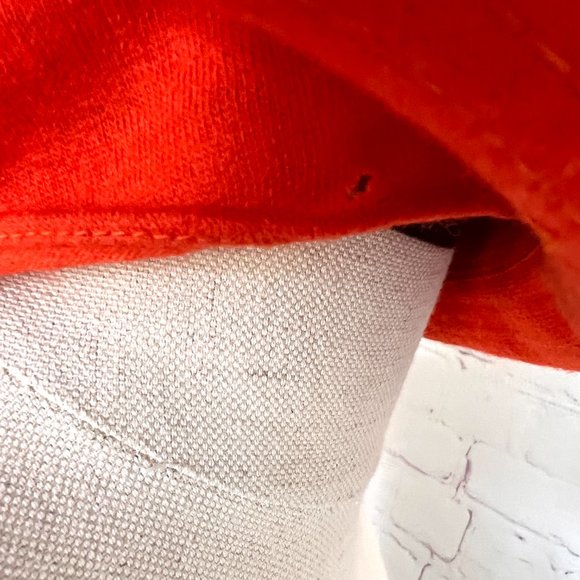 70's Bright Orange Wool Hat - Happy Cappers Los Angeles, Calif - Picture 8 of 12